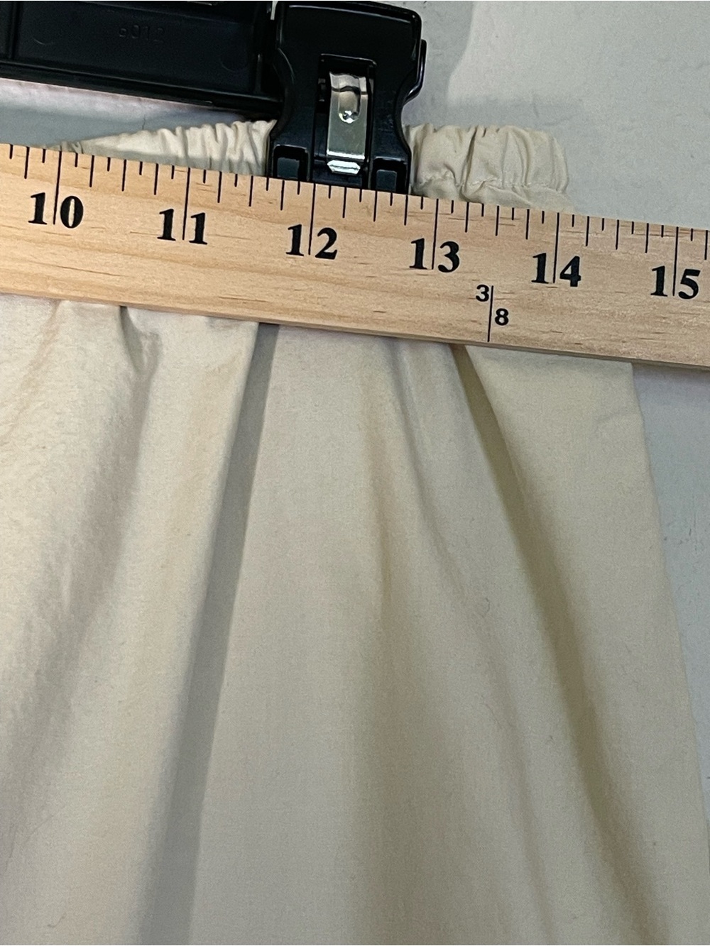 LESET Kyoto Carpenter Pants Size Large with Drawstring Waist 100% Cotton - Picture 9 of 15